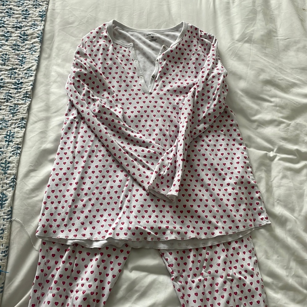 Roller Rabbit Heart Pajamas